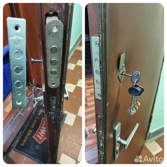 Ремонт и замена дверного замка. Вскрытие