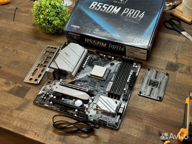 Материнская плата ASRock B550M Pro4 купить в Перми | Электроника | Авито