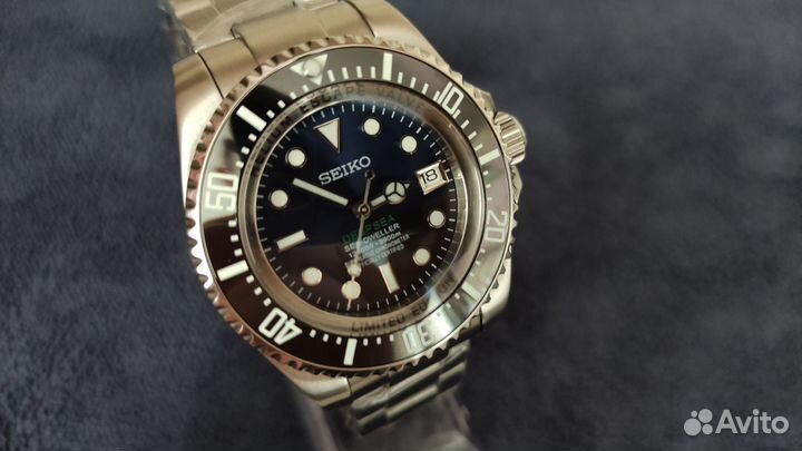 Часы Seiko DeepSea 50bar