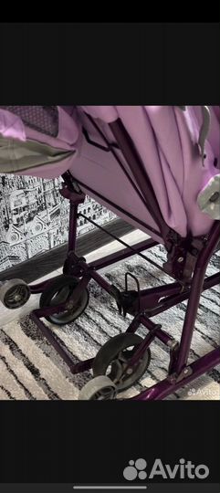 Детские санки коляска