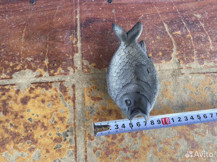 Пепельница рыба каслинское литье 2