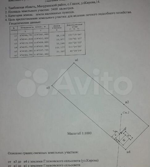 Участок 34 сот. (ИЖС)