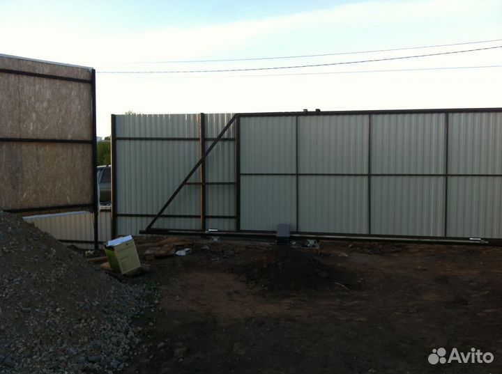 Ворота сдвижные уличные