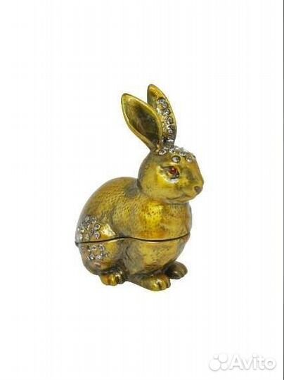 Шкатулка со стразами Новый год Дед Мороз Ёлка