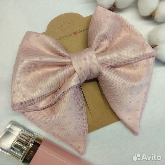 Бант-заколка для волос