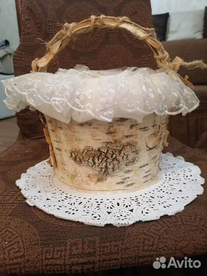 Корзинка из натур. бересты