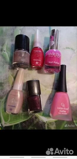 Лак для ногтей и средства