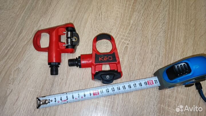 Контактные педали look keo classic red (красные)