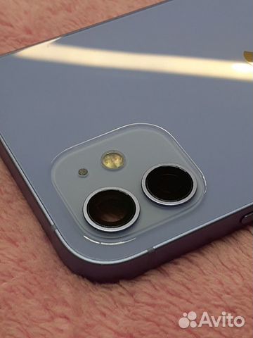 Корпус iPhone 12 5G фиолетовый ориг с разбора