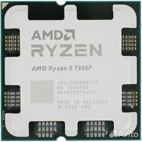 Процессор AMD Ryzen 5 7500f OEM (Новый, Ситилинк)