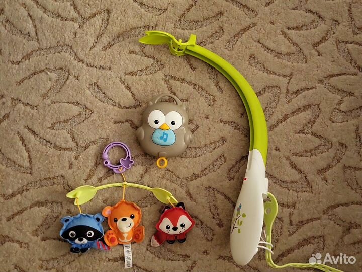Мобиль Fisher Price лесные друзья
