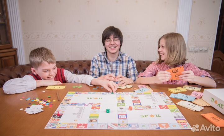 Новая настольная авторская бизнес-игра Поле