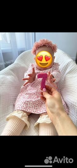 Платье боди для девочки 74