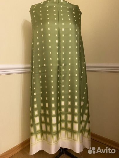 Ткань натуральный шёлк 100 подписной купон Prada