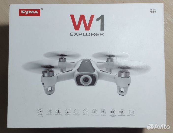 Квадрокоптер дрон Syma W1 Explorer