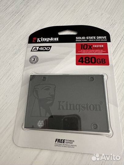 SATA SSD накопитель Kingston A400