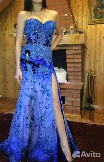 Вечернее платье в пол 42 44
