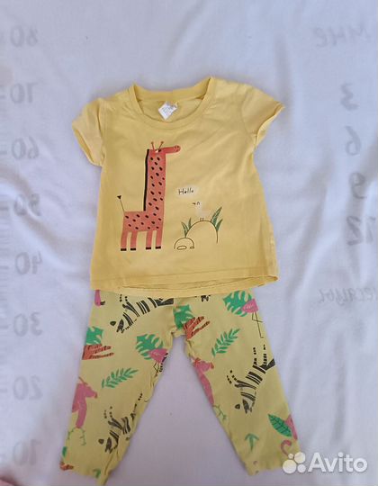 Одежда пакетом на девочку 92