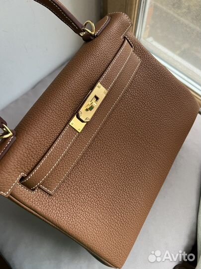 Сумка Hermes Kelly 28 gold