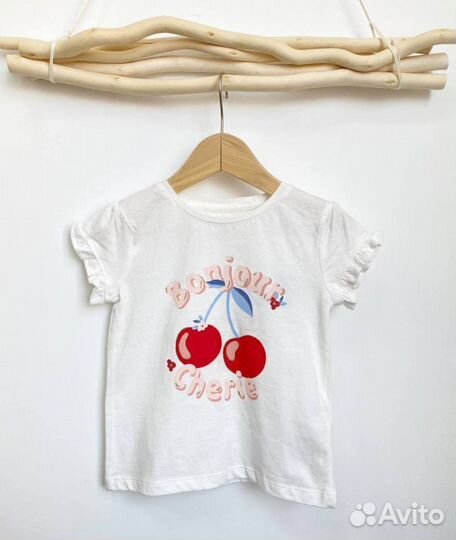 Футболка c&a девочке 92 98 104 новая