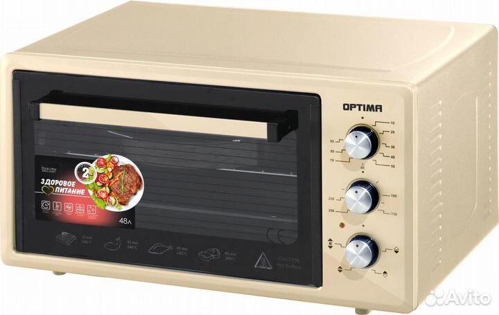 Духовка Optima OFC-48B 48л Конвекция Турция