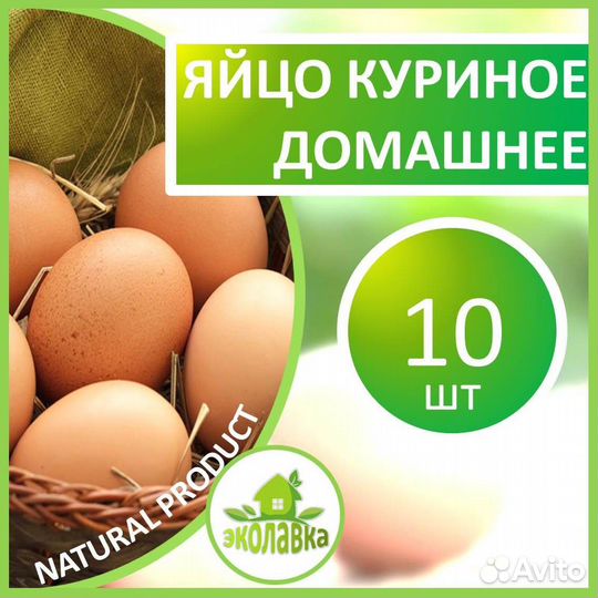 Домашние куриные яйца