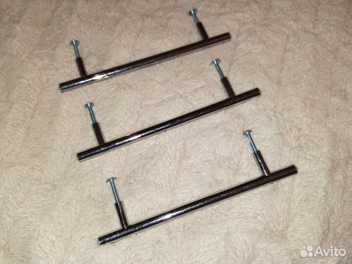 Ручки для мебели металлические хромированные