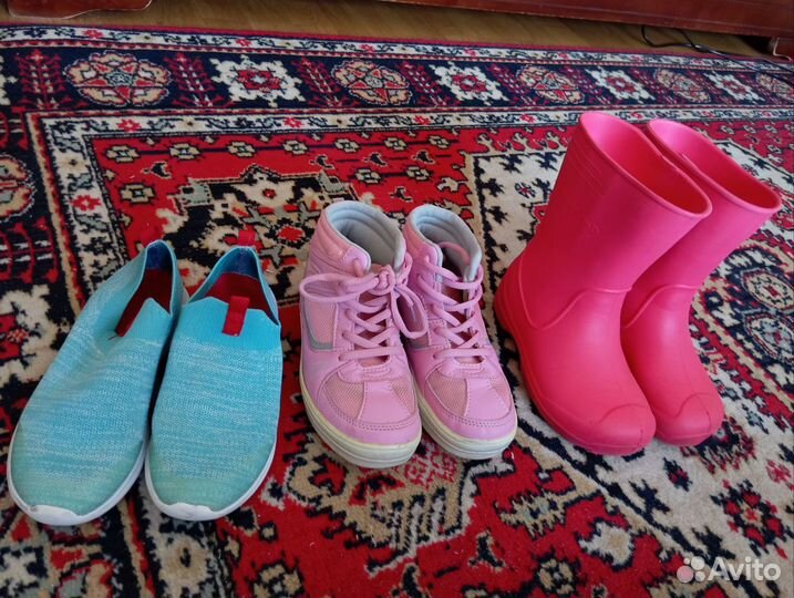 Слипоны, кеды, сапоги