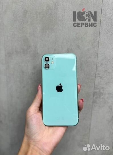 Корпус iPhone 11 зеленый Оригинал