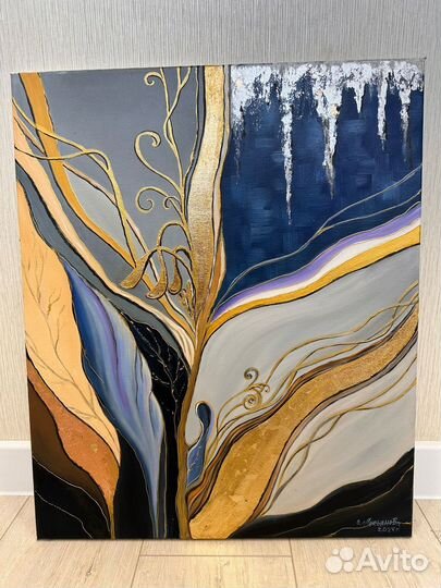 Картина маслом на холсте абстракция