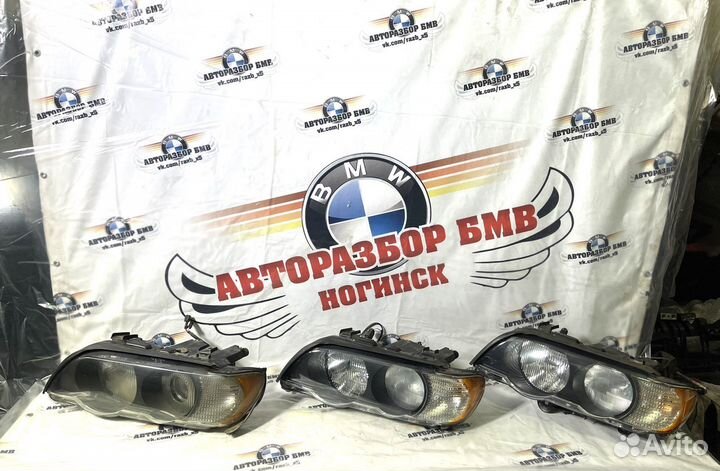Фара бмв х5 е53 дорест