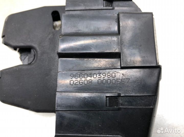 Замок багажника Peugeot 207 1.6 HDI 2009