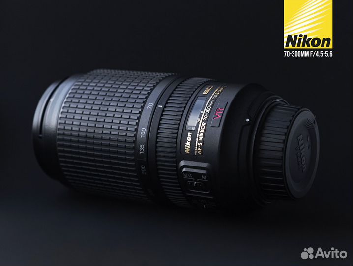 Объектив Nikon AF-S 70-300MM F/4.5-5.6 G ED VR