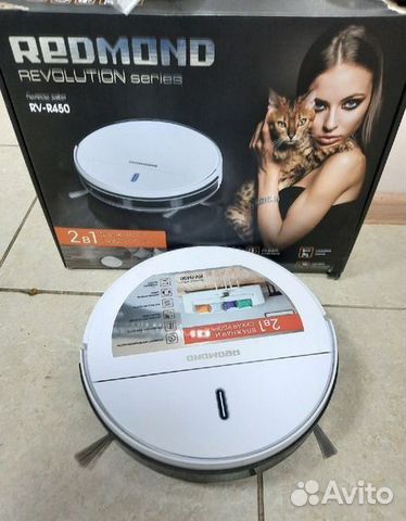Робот пылесос redmond rv r450