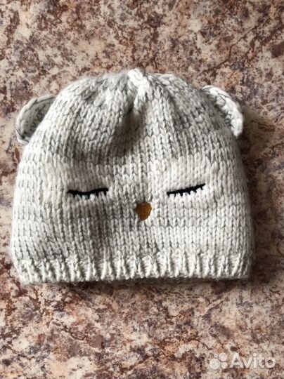 Шапка для девочки осенняя