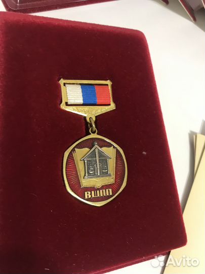 Почетный знак вшпп. Образование. Тяжёлый эмаль