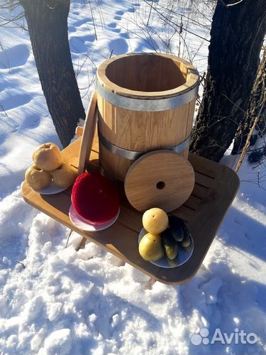 Кадка дубовая