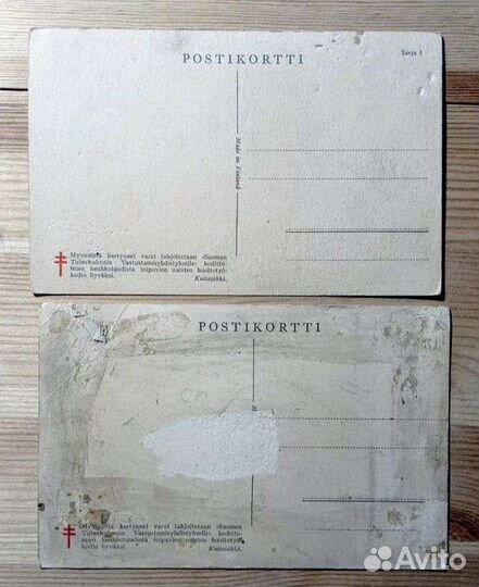 Две Финские открытки 