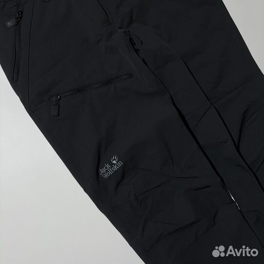 Штаны Jack Wolfskin Flexshield Black Gorpcore