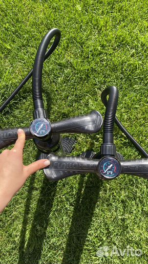 Насос для Sup-доски funwater, ручной, чёрный