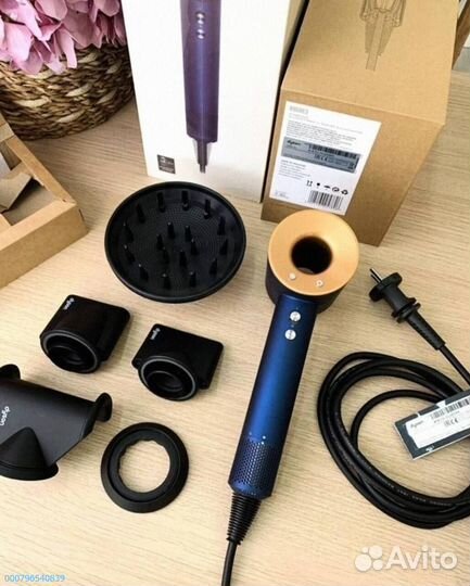 Dyson Supersonic HD08 Синий/Медь: Ваш лучший фен