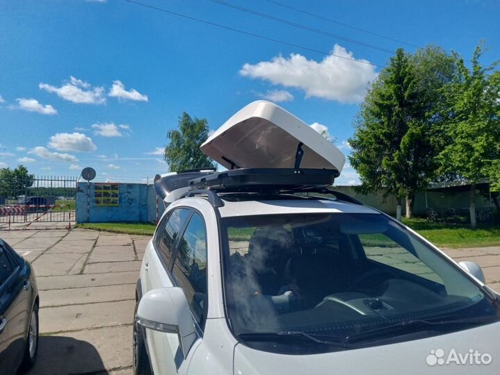 Автобокс Джокер 530 белый матовый на Captiva