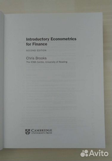 Introductory Econometrics for Finance chris brooks