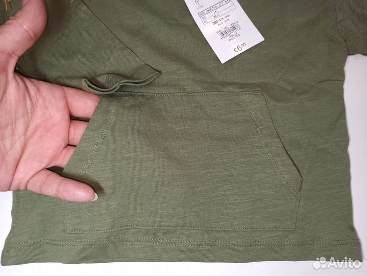 Новая кофта с карманом от OVS 74-80 размер