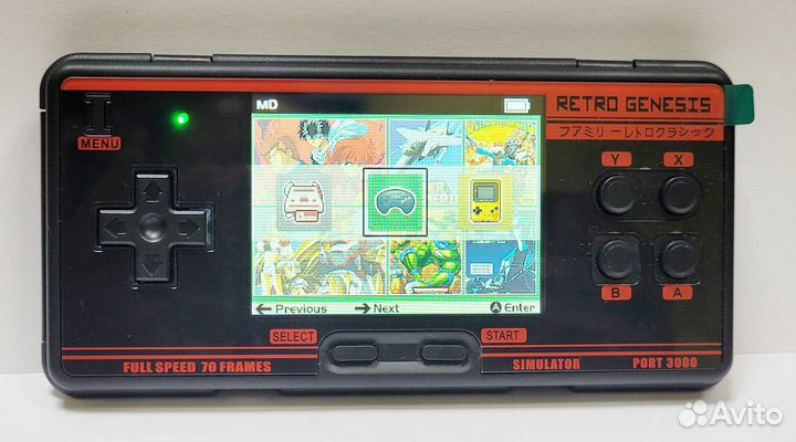 Игровая приставка Retro Genesis Port 3000 новая (п