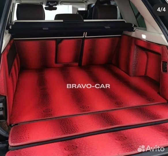 Автоковрики люкс из экокожи на Cherry IndiS (S18D)