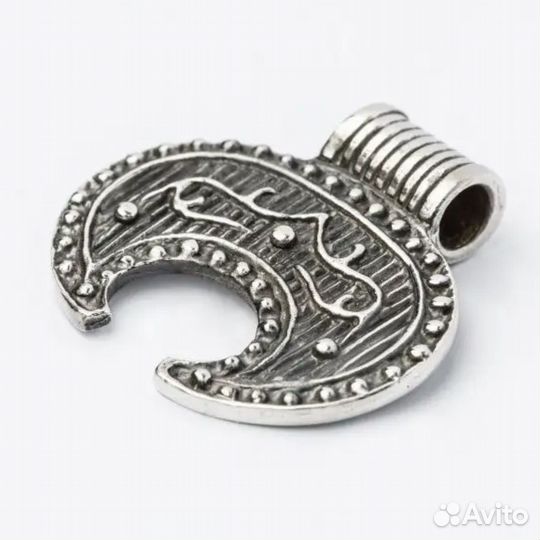 Лунница серебро