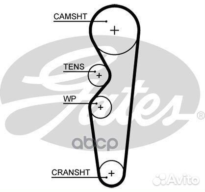 Ремень грм chery bonus /amulet/ford