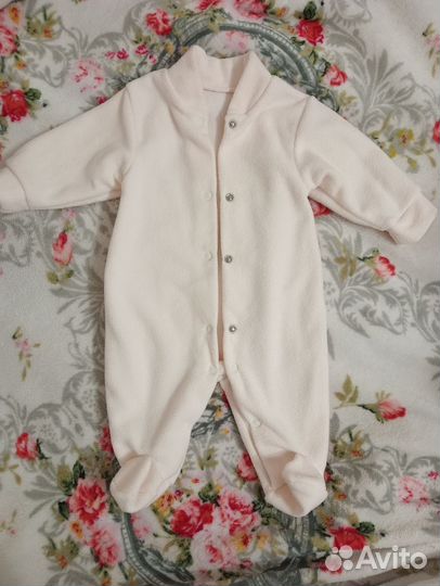 Флисовый комбинезон 50-56