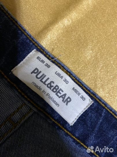 Джинсы мужские pull bear 38